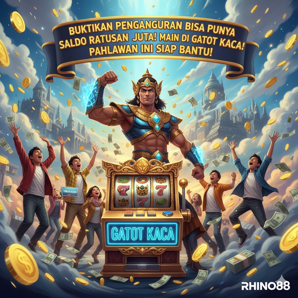 Buktikan Pengangguran Bisa Punya Saldo Ratusan Juta! Main di Gatot Kaca! Pahlawan Ini Siap Bantu Kamu!