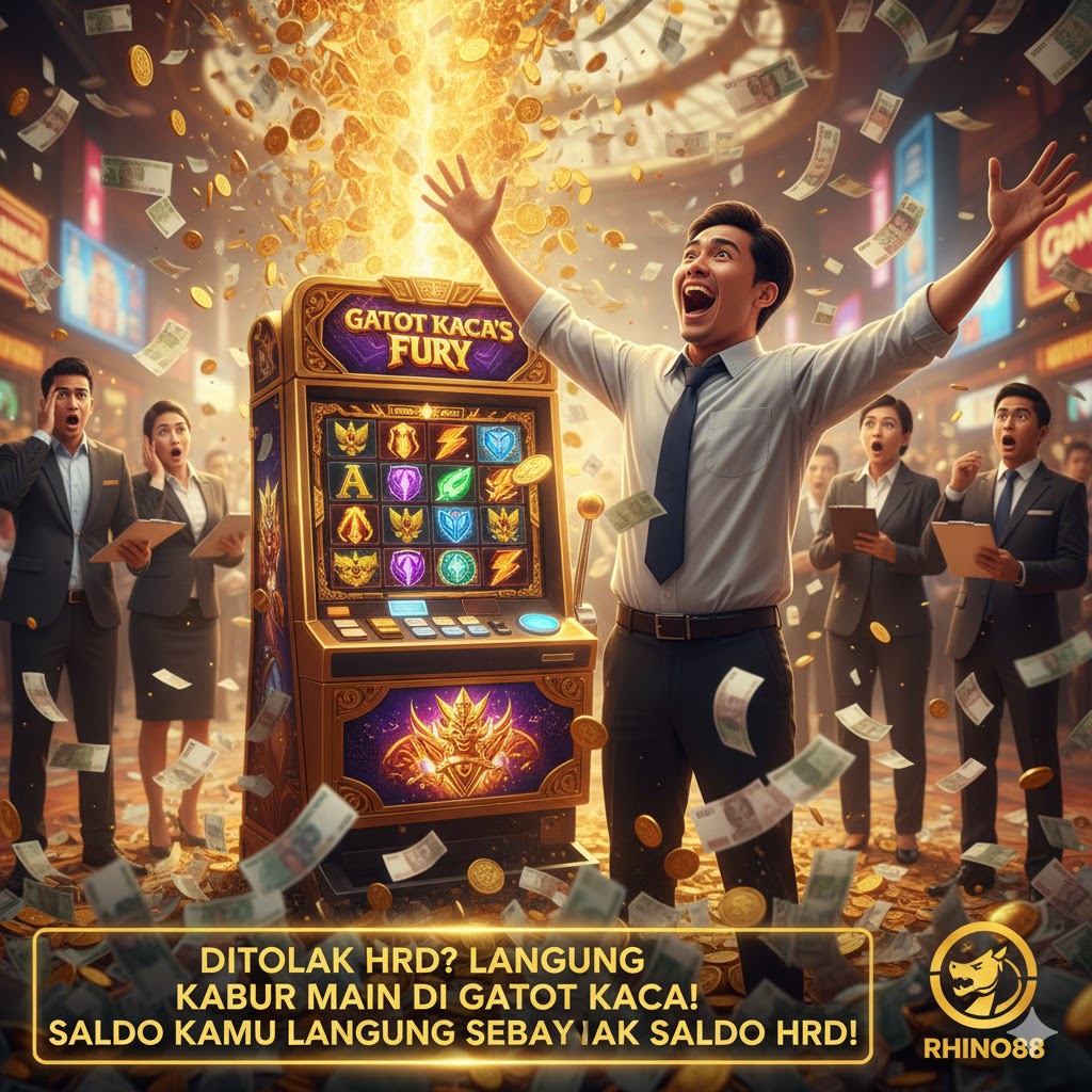 Ditolak HRD? Langsung Kabur Main di Gatot Kaca! Saldo Kamu Langsung Bisa Menyamai Saldo HRD!