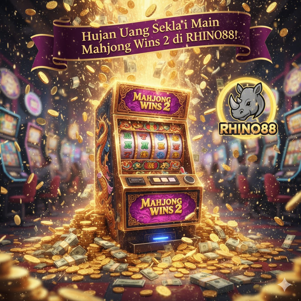 Hujan Uang Sekali Main Mahjong Wins 2 di RHINO88! Sekejap Saja Kamu Bisa Kebanjiran Uang!