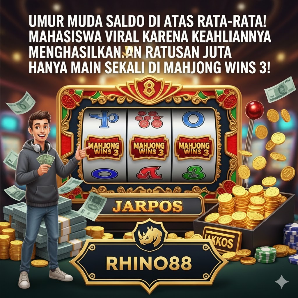 Umur Muda tapi Saldo di Atas Rata-Rata! Mahasiswa Ini Viral Karena Keahliannya Menghasilkan Ratusan Juta Hanya Main Sekali di Mahjong Wins 3!