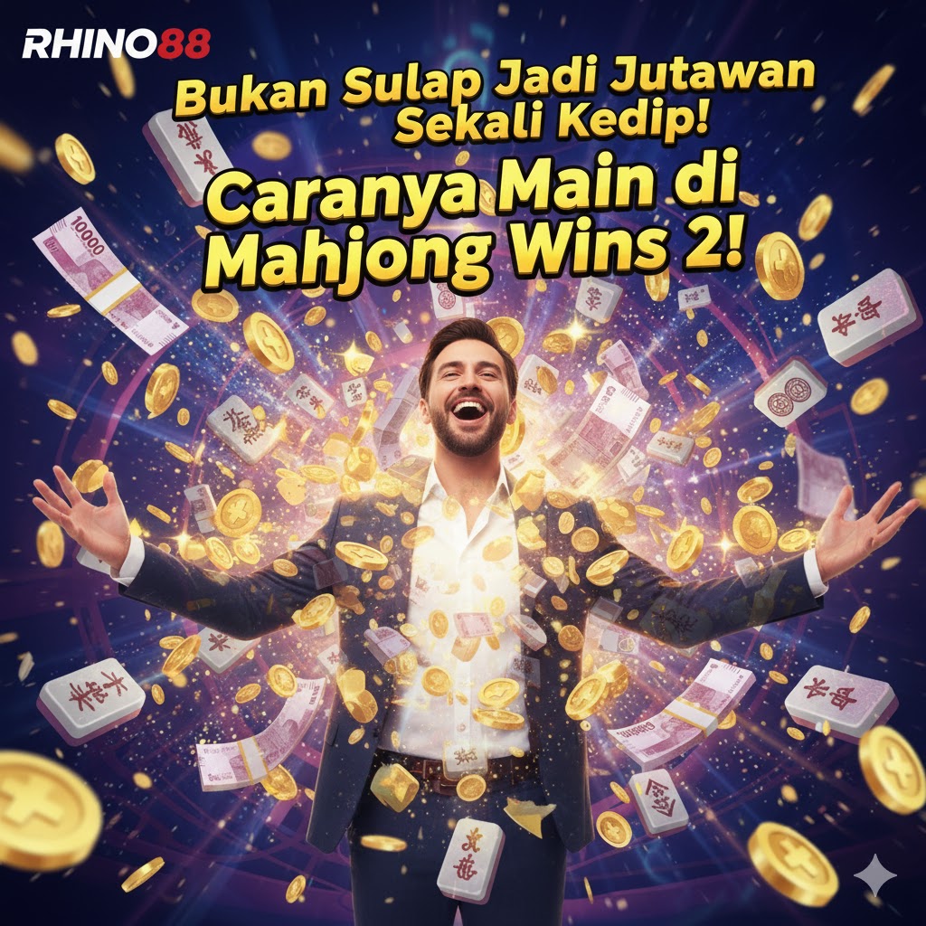 Bukan Sulap Bukan Sihir Bisa Jadi Jutawan Sekali Kedip! Caranya Main di Mahjong Wins 2! Saldo Puluhan Hingga Ratusan Juta Langsung Masuk ke Rekening!