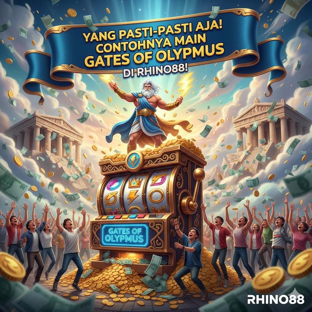 Nunggu Kepastian Panggilan Kerja? Yang Pasti-Pasti Aja! Contohnya Main Gates of Olympus di RHINO88! Pasti Jackpot!