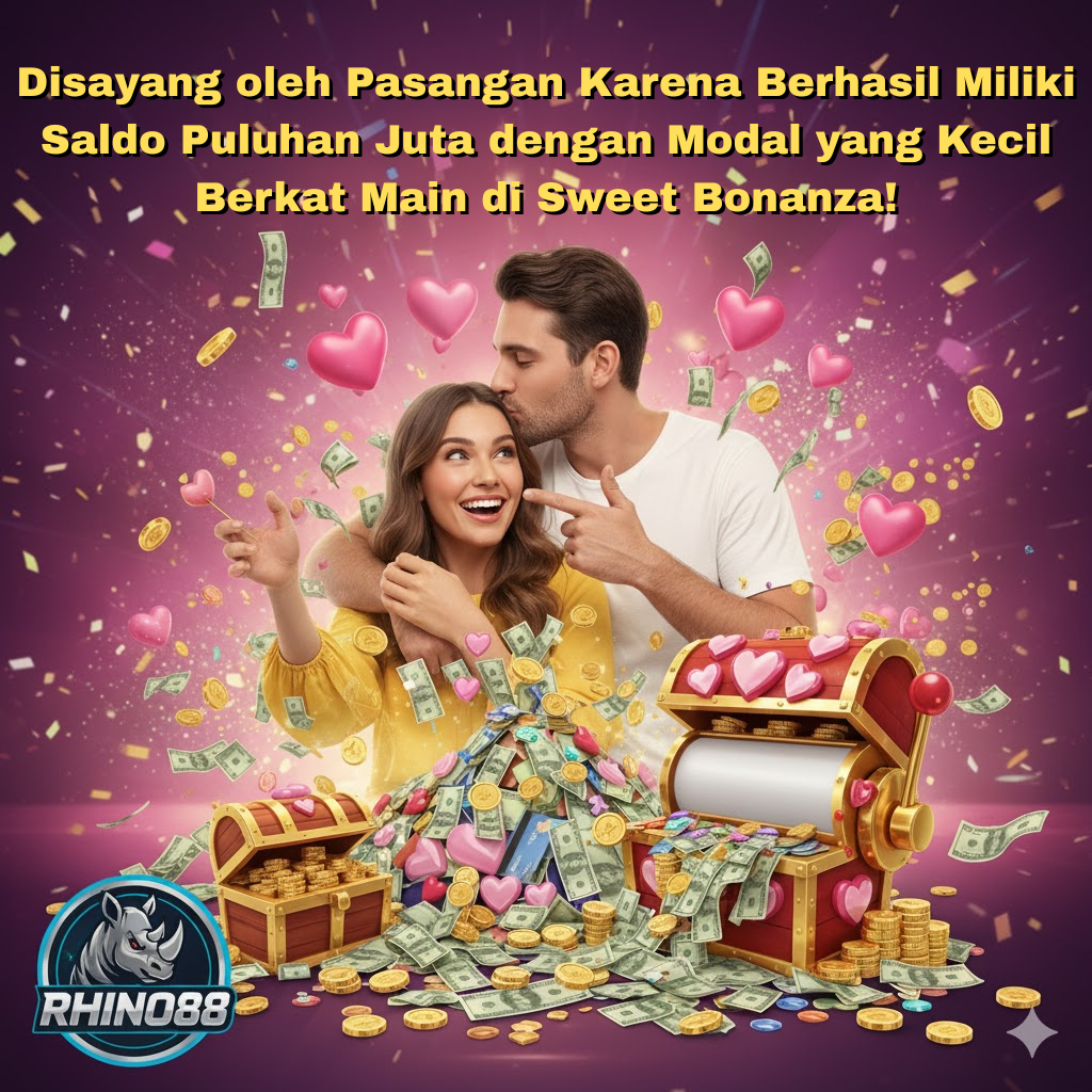 Disayang oleh Pasangan Karena Berhasil Miliki Saldo Puluhan Juta dengan Modal yang Kecil Berkat Main di Sweet Bonanza!