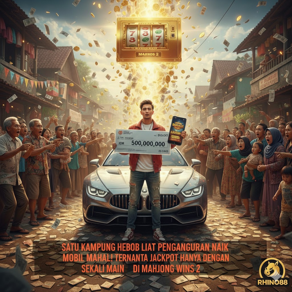 Satu Kampung Heboh Liat Pengangguran Ini Naik Mobil Mahal! Ternyata Berhasil Jackpot Hanya dengan Sekali Main di Mahjong Wins 2!