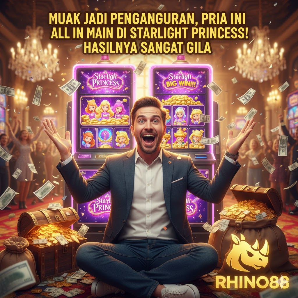 Muak Jadi Pengangguran, Pria Ini Memutuskan All In Main di Starlight Princess dengan Uang yang Tersisa! Hasilnya Sangat Gila! Uang Ratusan Juta Masuk ke Rekening dalam Semalam!