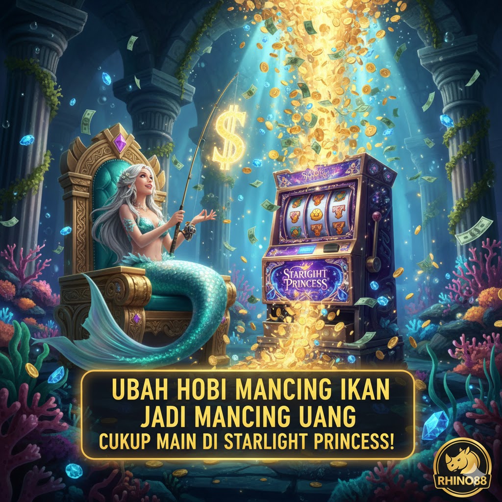 Ubah Hobi Mancing Ikan Jadi Mancing Uang Cukup Main di Starlight Princess!